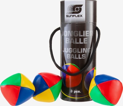 Sunflex Spiel 'JONGLERIE' in dunkelblau / safran / grasgrün / rot / schwarz, Produktansicht