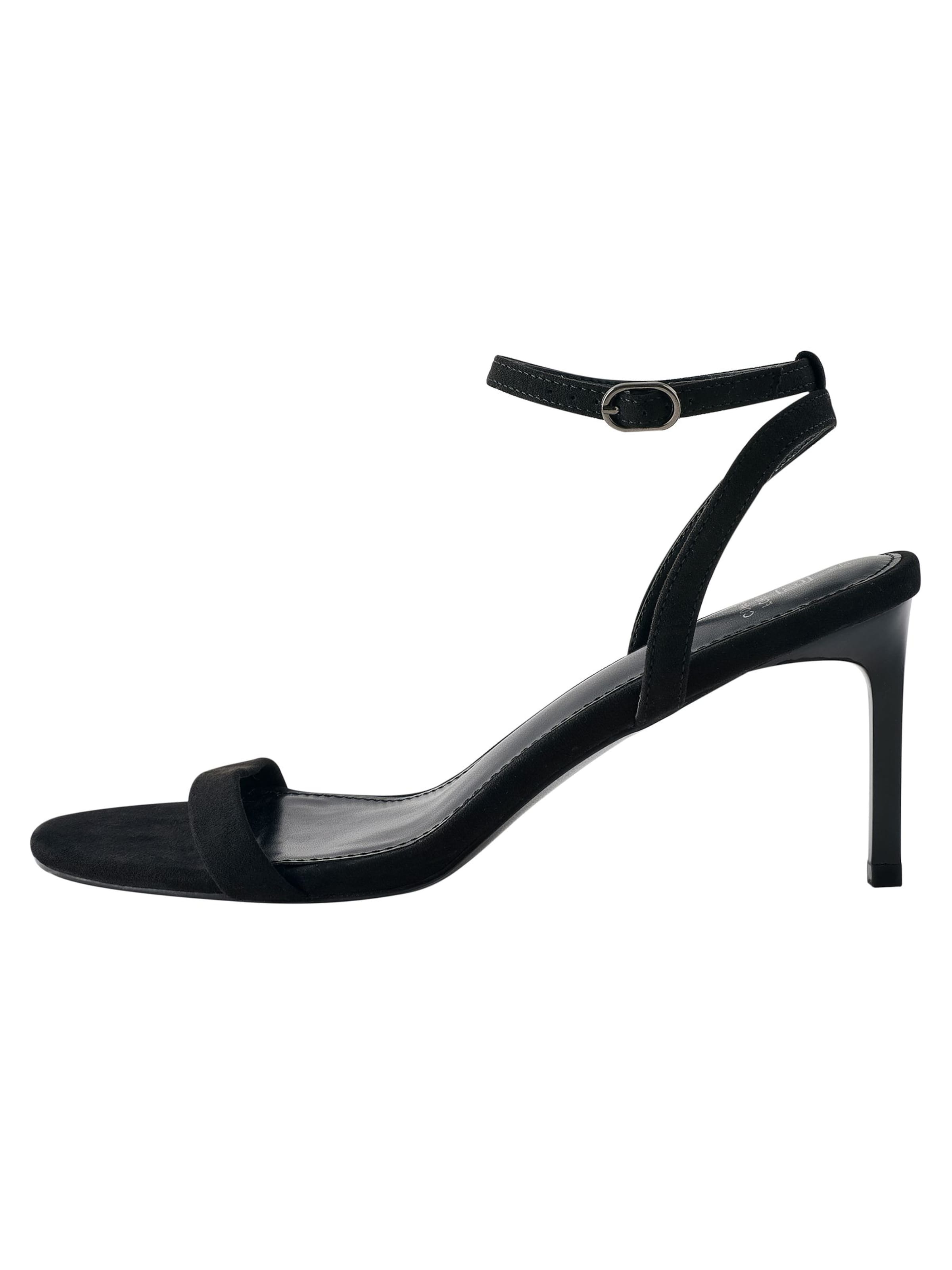 Next Sandały z rzemykami w kolorze czarny: przód