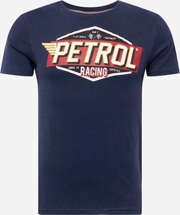 Petrol Industries Shirt in Blauw: voorkant