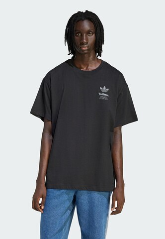 T-Shirt 'Japanese Racing' ADIDAS ORIGINALS en noir