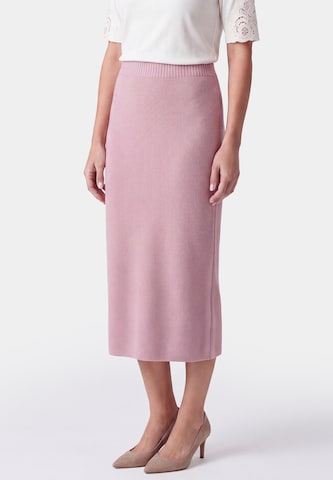 Usha - Falda en rosa: frente