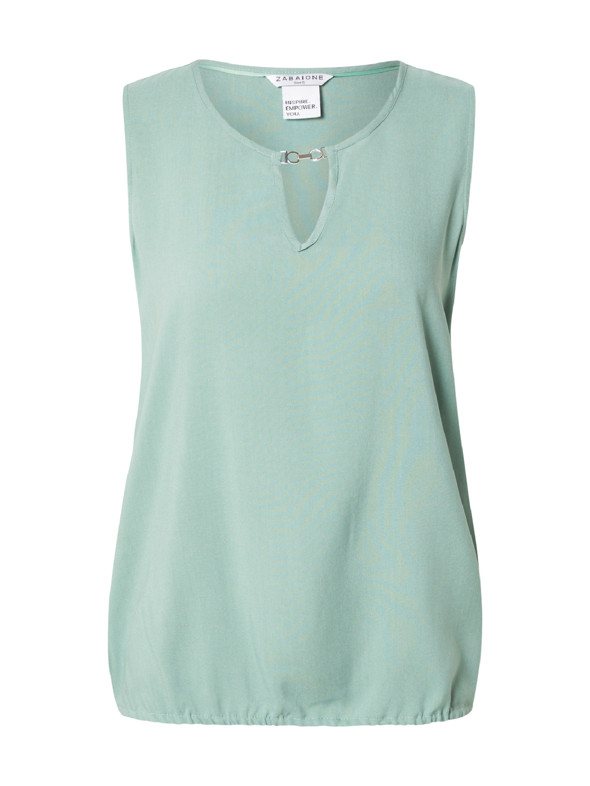 ZABAIONE Blouse 'Co44ra' in Green: front