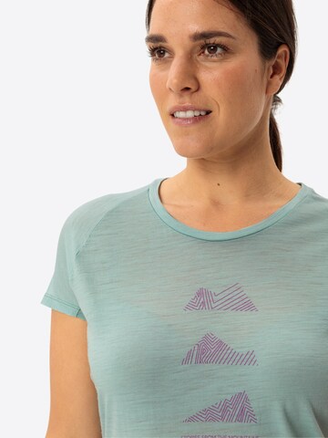 VAUDE Functioneel shirt 'Tekoa' in Groen