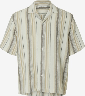 Cămașă 'SLHCAL' de la SELECTED pe alb: față