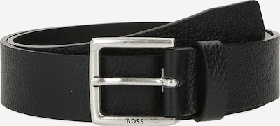 BOSS Ceinture 'Rummi' en noir / argent, Vue avec produit