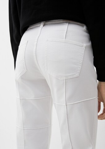 QS Regular Jeans in Wit