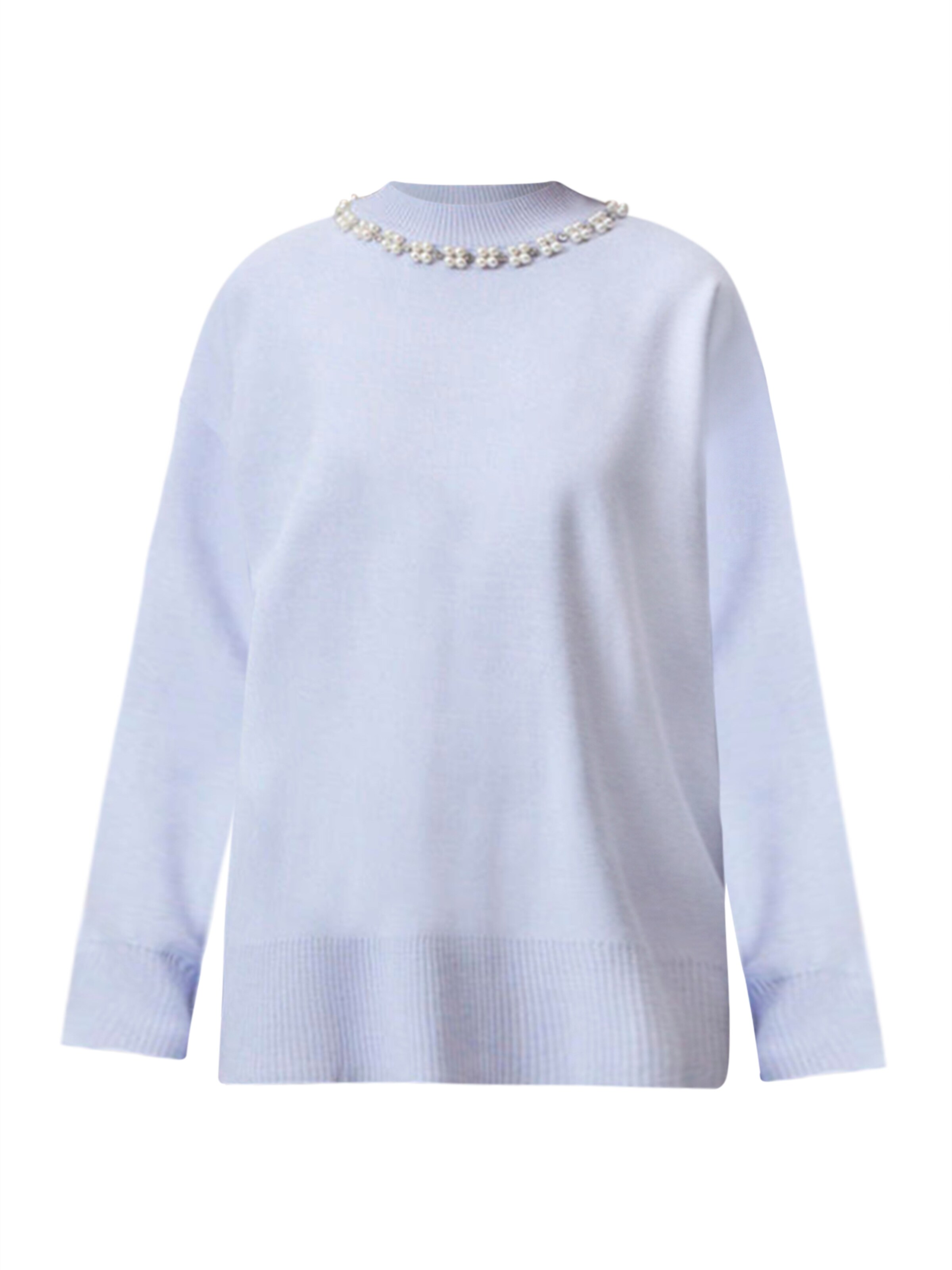 Touche Prive Trui in Blauw: voorkant