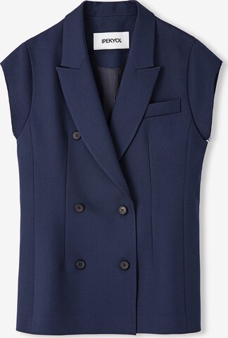 Ipekyol Suit Vest in Blue: front
