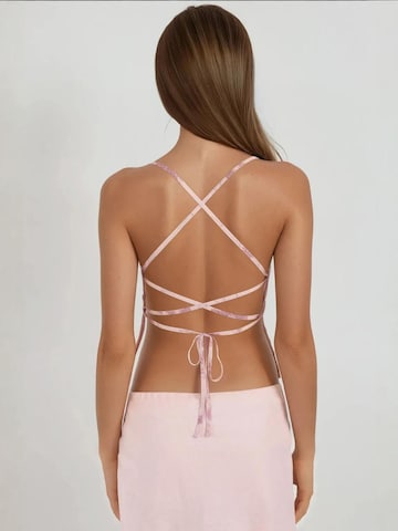 Hiccup - Top em rosa