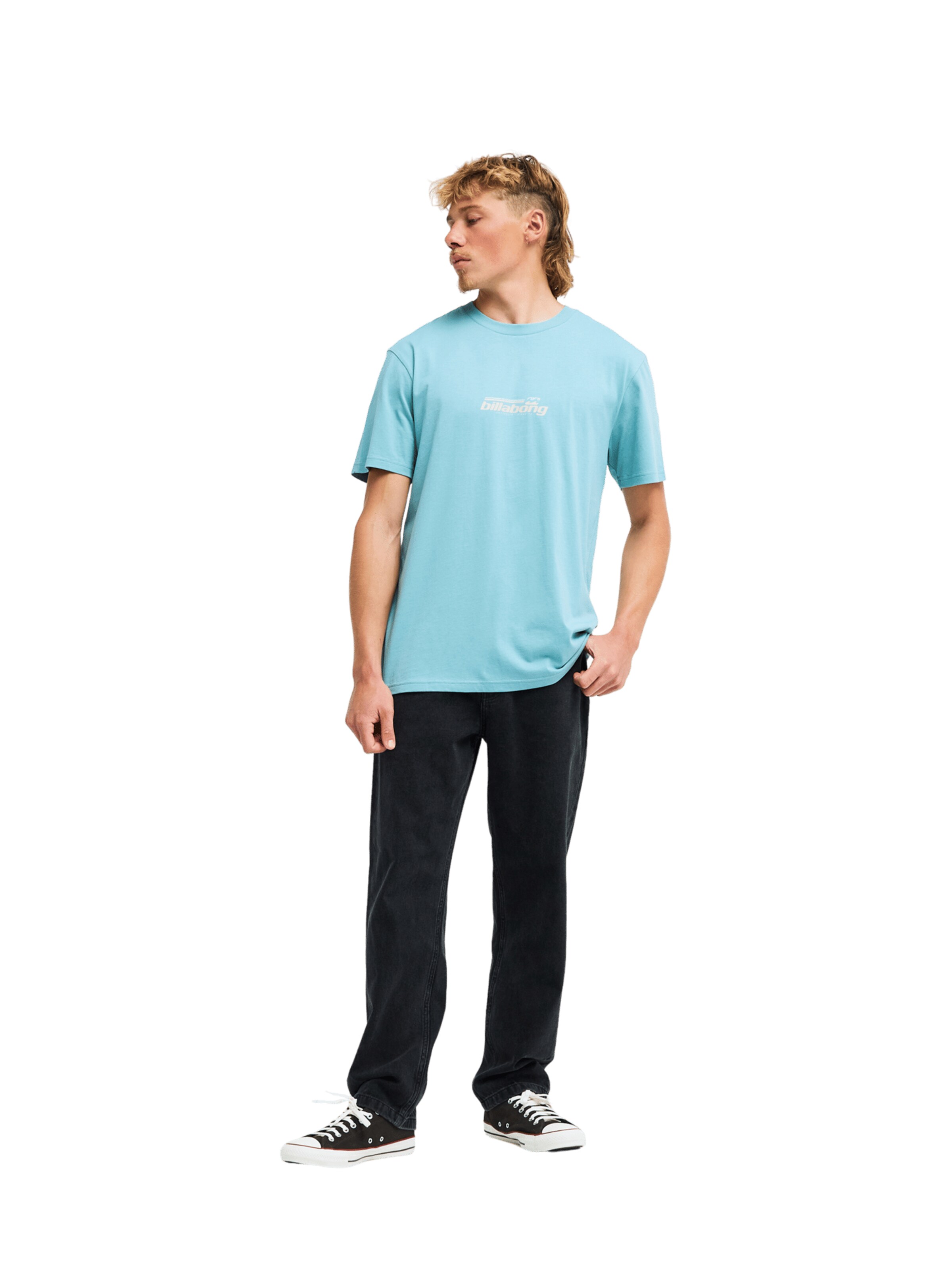 BILLABONG Shirt 'Word Mark' in Blue