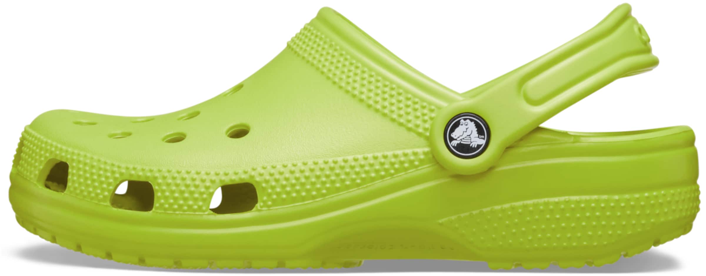 Sabots Crocs en vert : devant