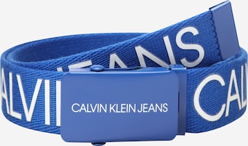 Calvin Klein Jeans Belt in Blue: front