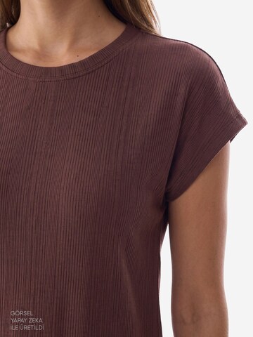 Pyjama 'Pyjama-Sets' Penti en marron