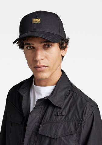 G-Star RAW Cap in Black: front