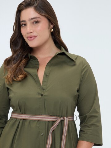 Abito di Fiorella Rubino in verde