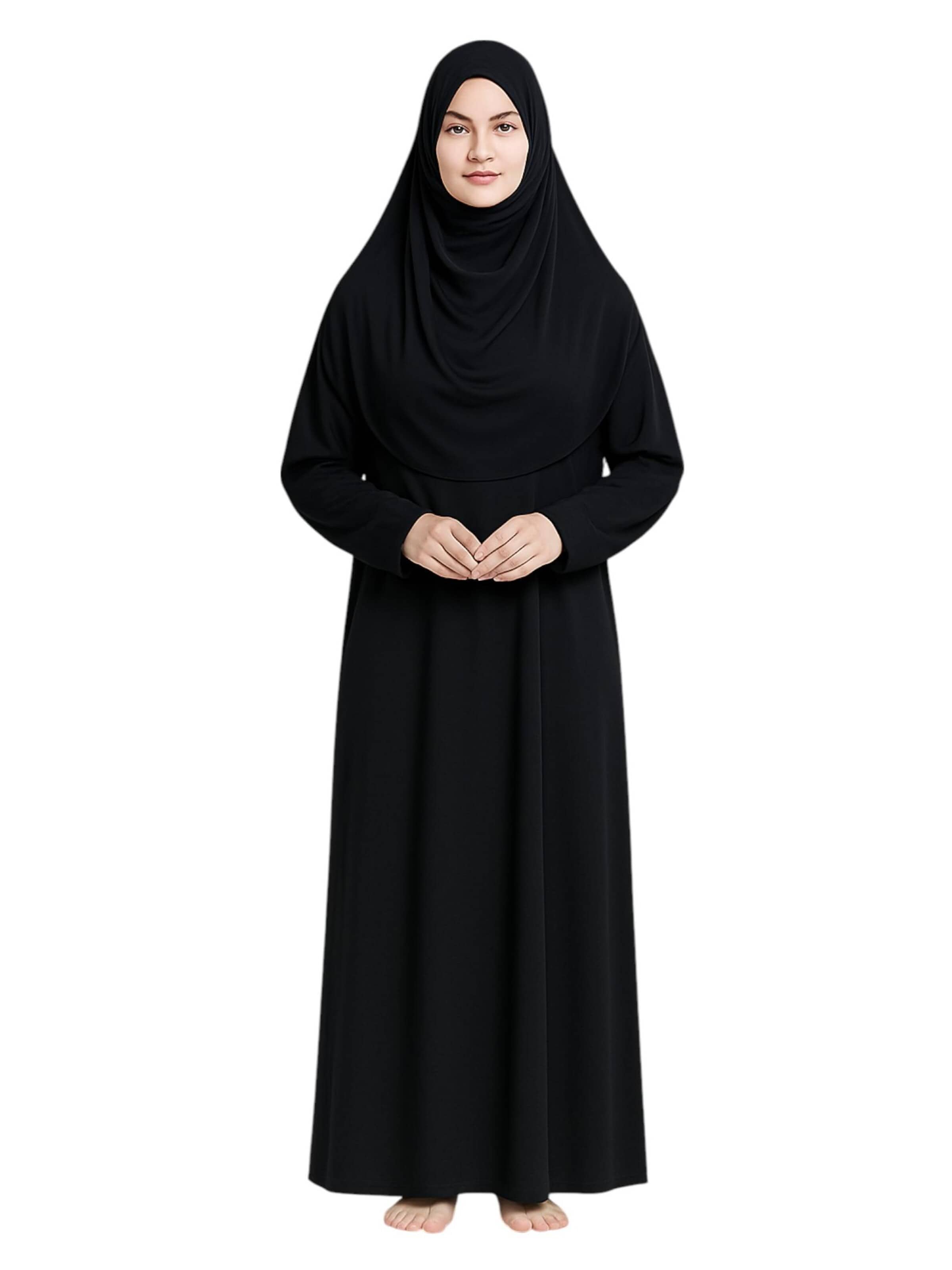 Robe 'SAHRA' fashionshowcase en noir