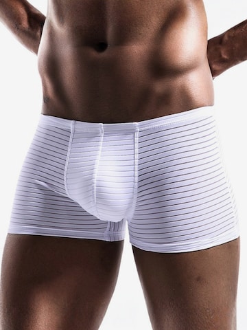 TAUWELL Boxer shorts in White: front