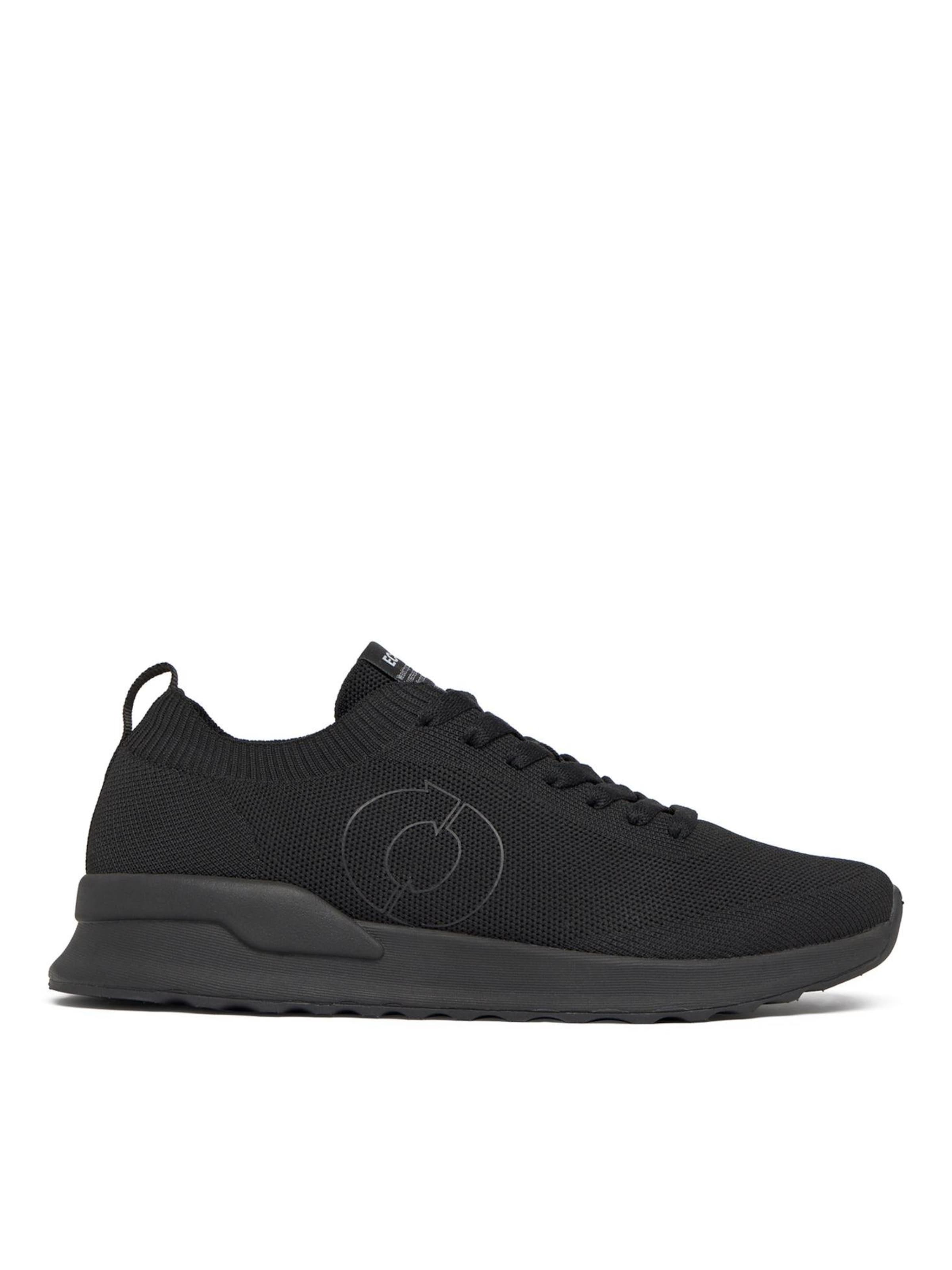 ECOALF Sneakers 'CONDE KNIT PLAIN MAN' in Black: front