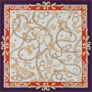 Foulard ' Elegant Junction ' di Roeckl in rosso: frontale