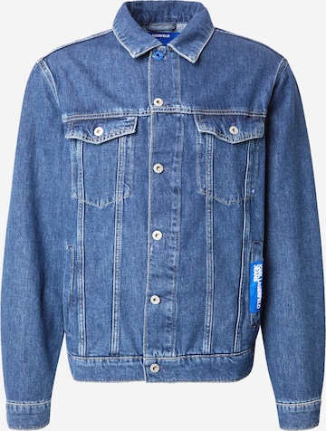 mėlyna KARL LAGERFELD JEANS Demisezoninė striukė: priekis
