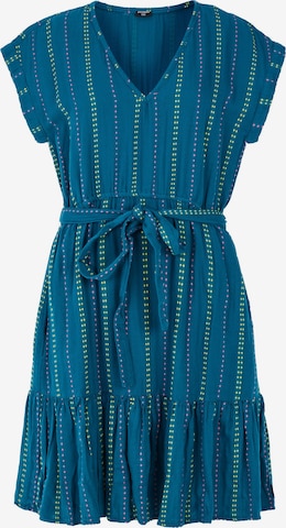 PROTEST Kleid 'PRTWaiki' in Blau: Vorderseite