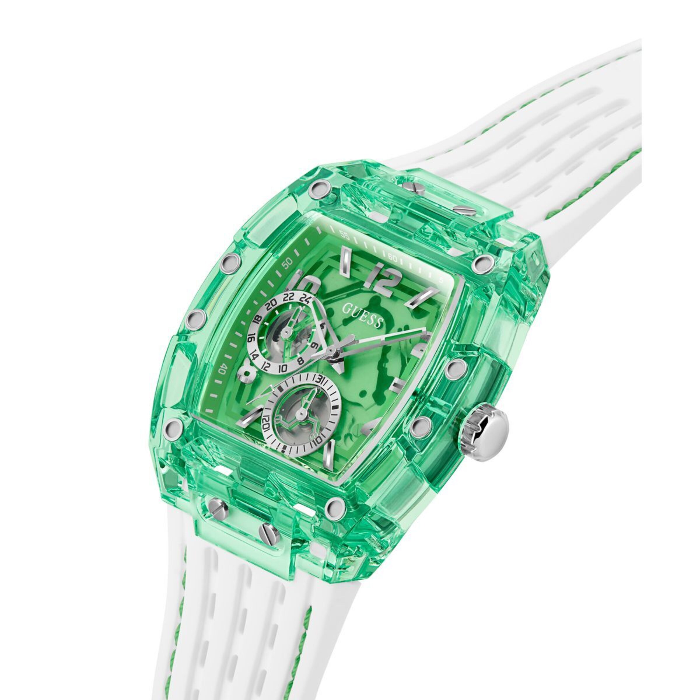 GUESS Analog Watch 'Phoenix' in White