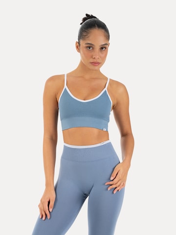 Smilodox Sporttop in Blauw: voorkant