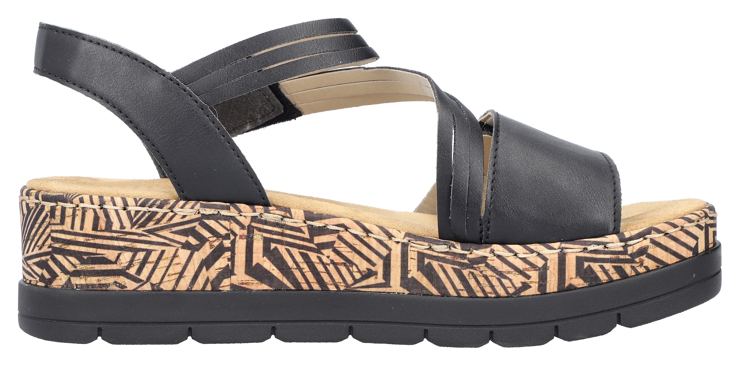 Sandales Rieker en noir