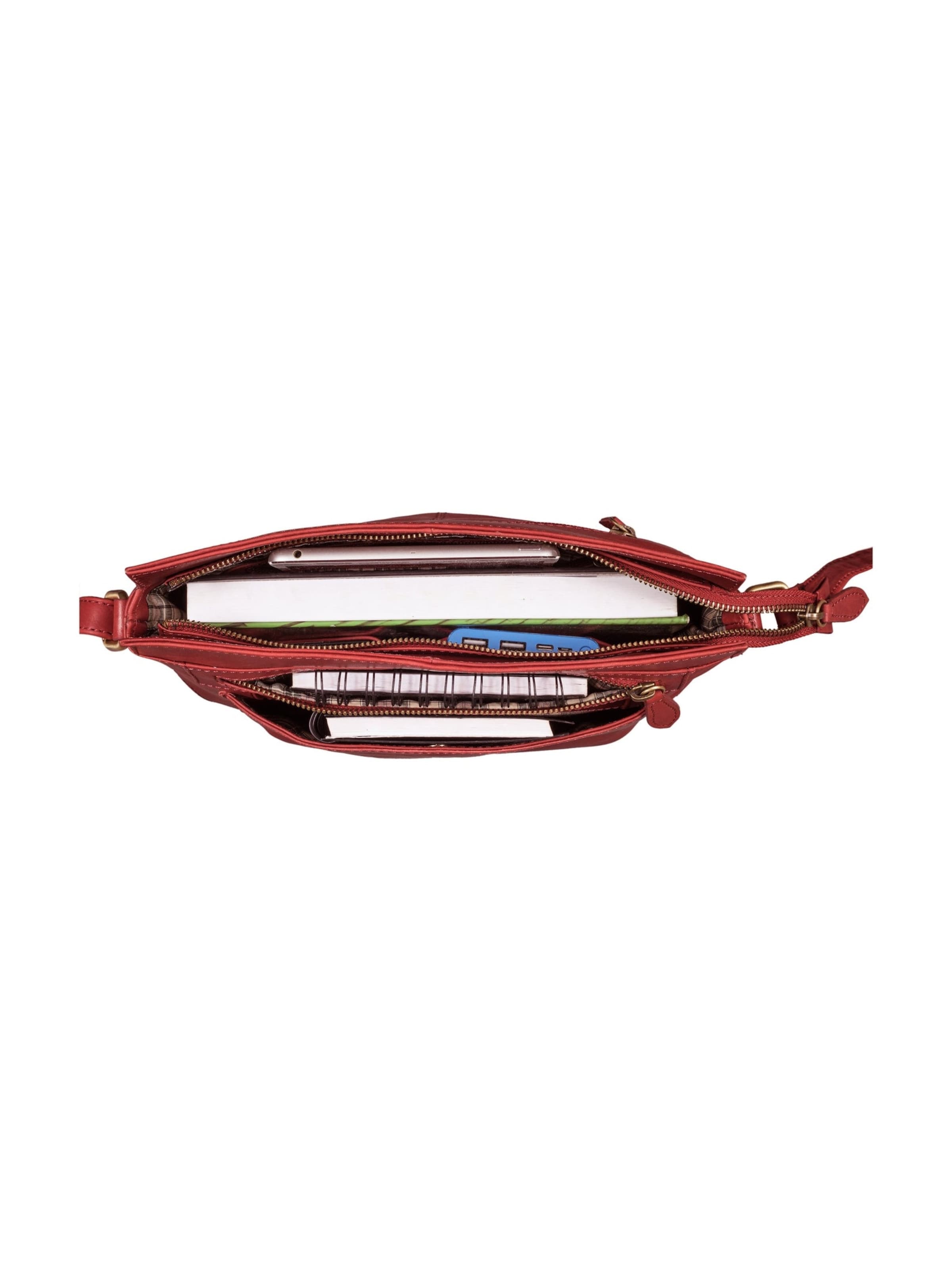 Benthill Shoulder Bag in Red