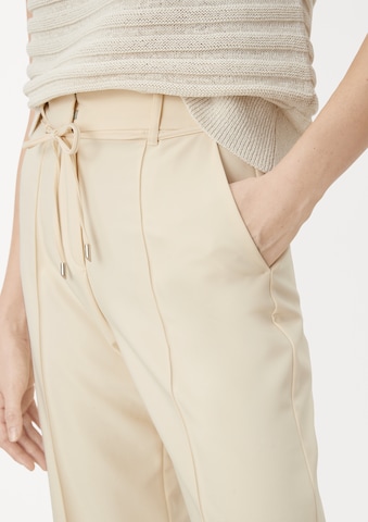 Loosefit Pantalon à plis s.Oliver BLACK LABEL en beige
