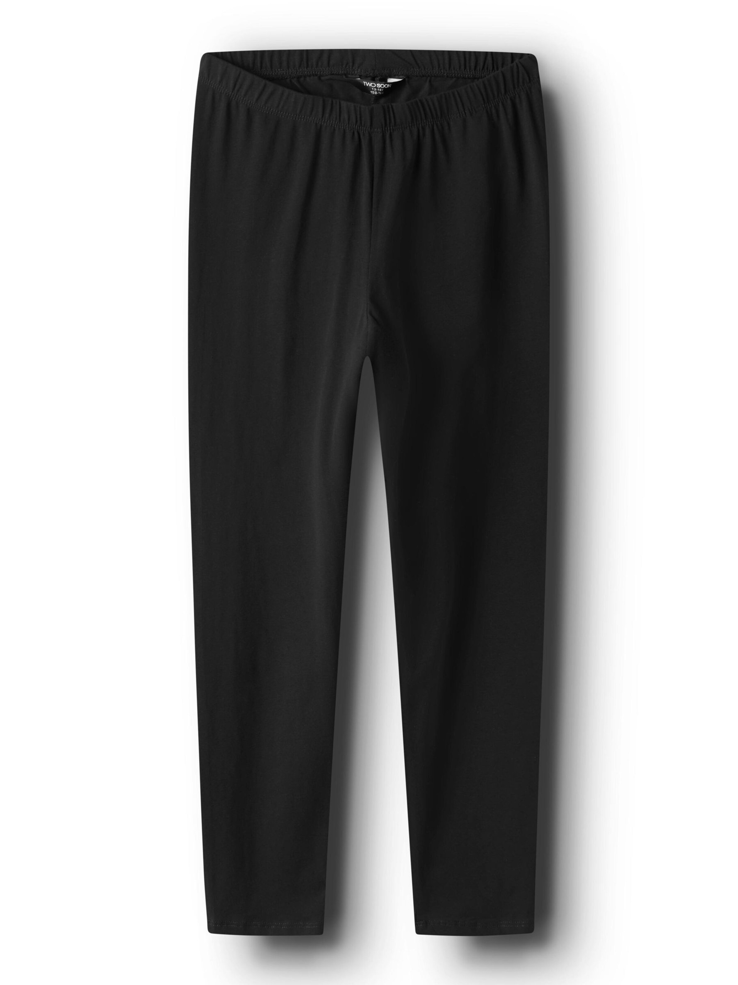 TWO SOON Skinny Leggings 'Capri' i sort