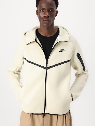zaļš Nike Sportswear Sportiska jaka 'Tech Fleece'