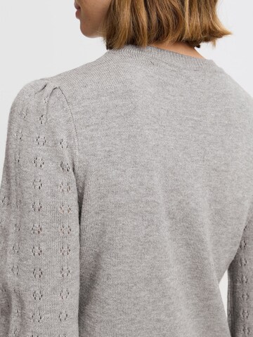 b.young - Pullover ' BYNONINA POINTELLE JUMPER' em cinzento