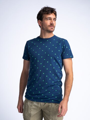 Petrol Industries Shirt in Blauw: voorkant