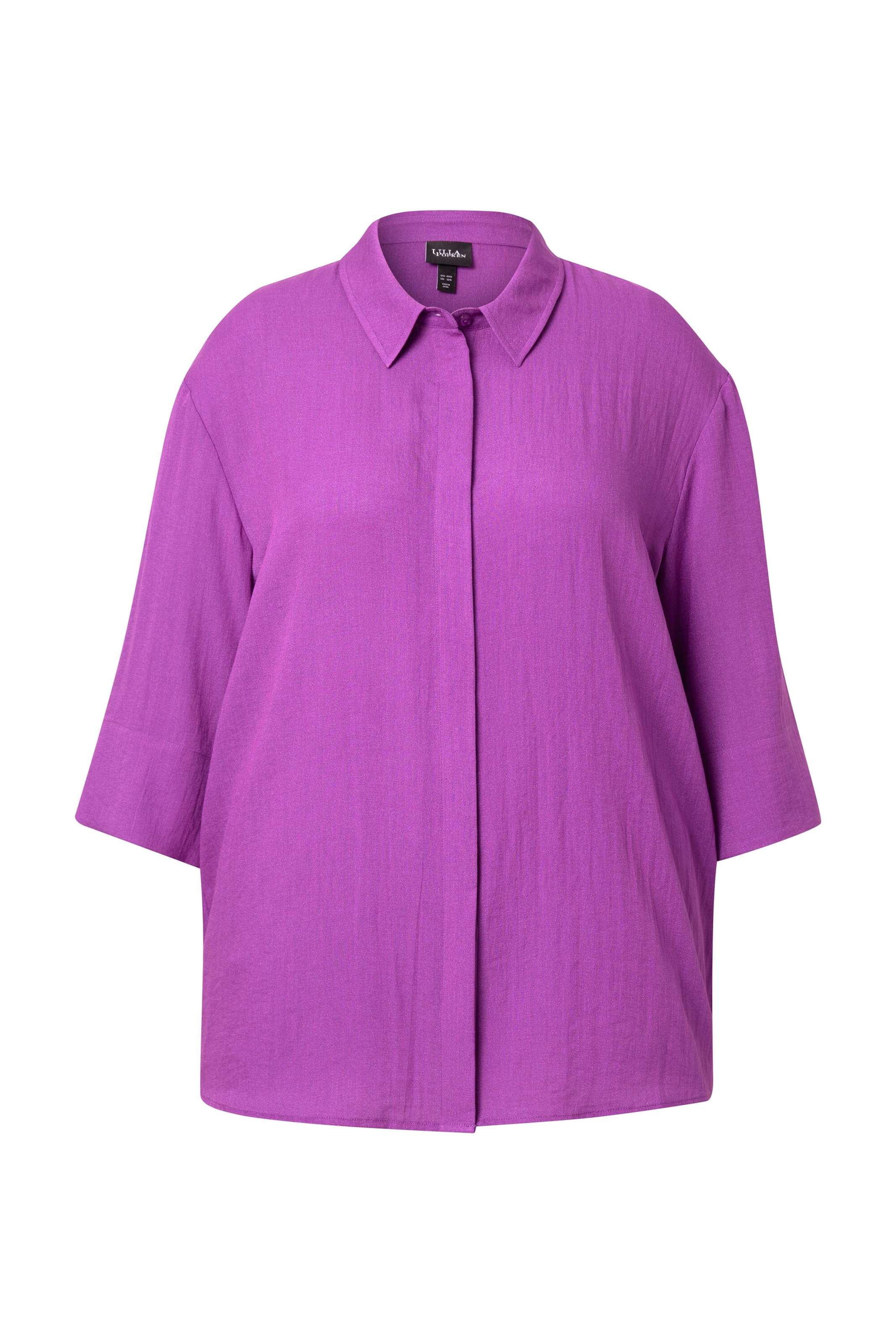 Ulla Popken Blouse in Purple: front