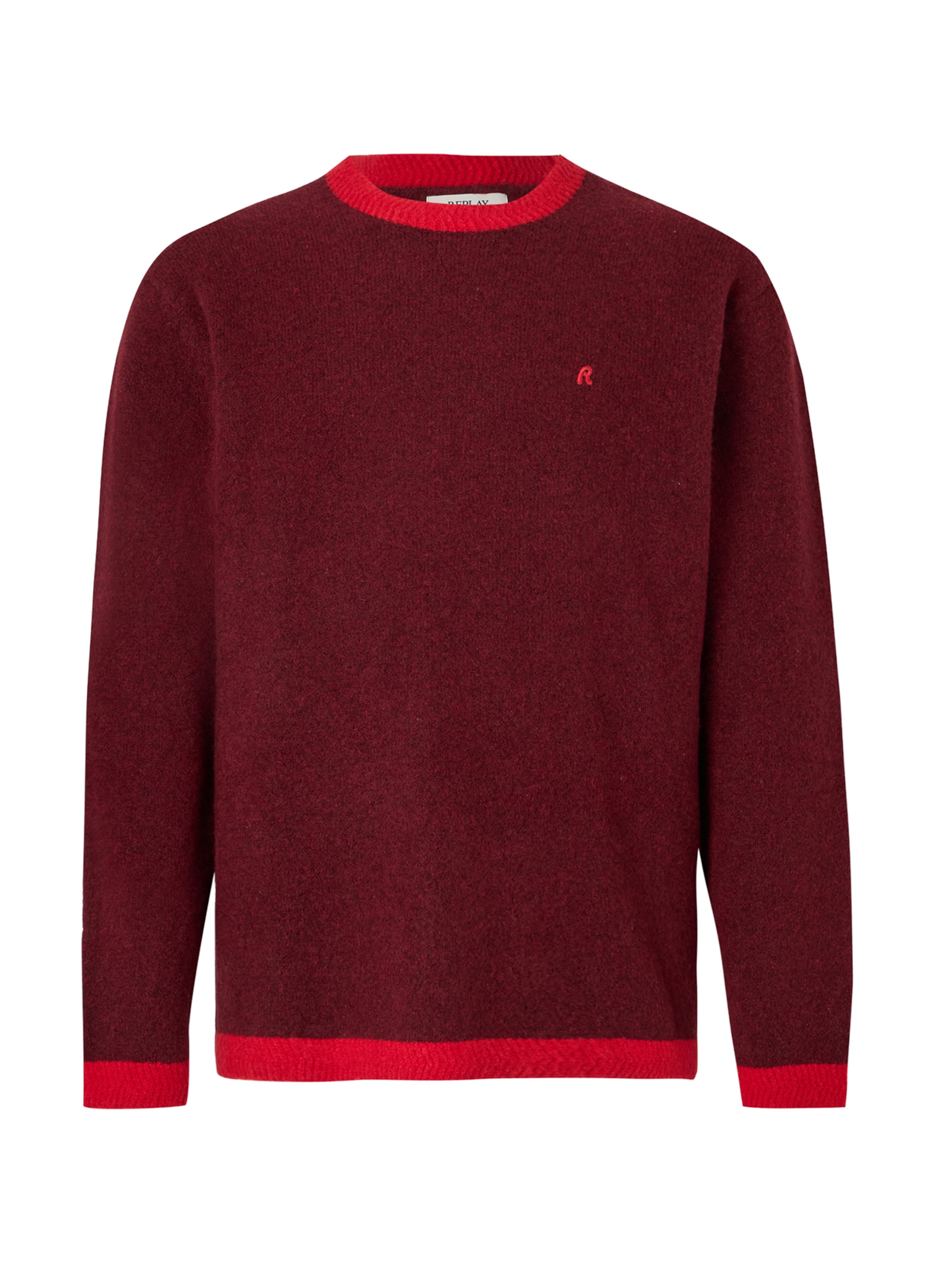 Pullover di REPLAY in rosso: frontale