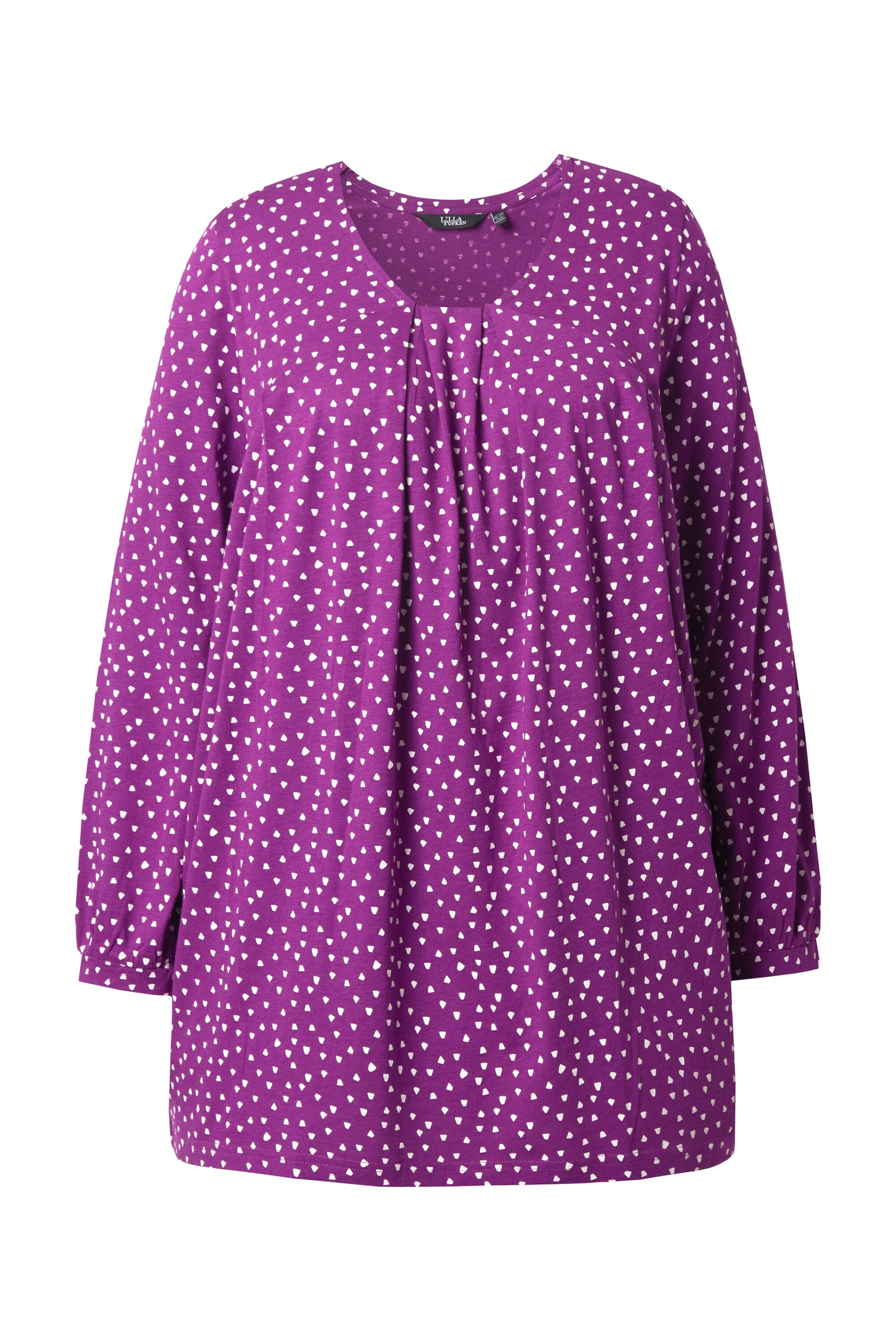 Ulla Popken Shirt in Purple: front