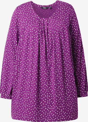 Ulla Popken Shirt in Purple: front