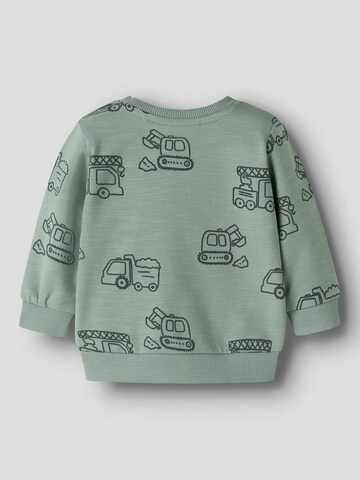 NAME IT Sweatshirt 'NBMKOMMA' in Green