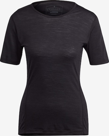 ADIDAS TERREX Performance Shirt 'Xperior' in Black: front