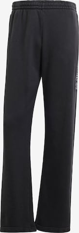 Pantalon 'Adicolor Outline Trefoil' ADIDAS ORIGINALS en noir : devant