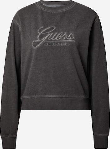 GUESS - Sweatshirt 'VALERYA' em preto: frente