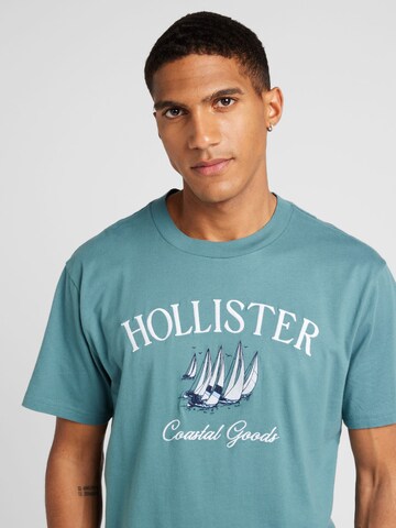 HOLLISTER T-Shirt 'COASTAL' in Blau