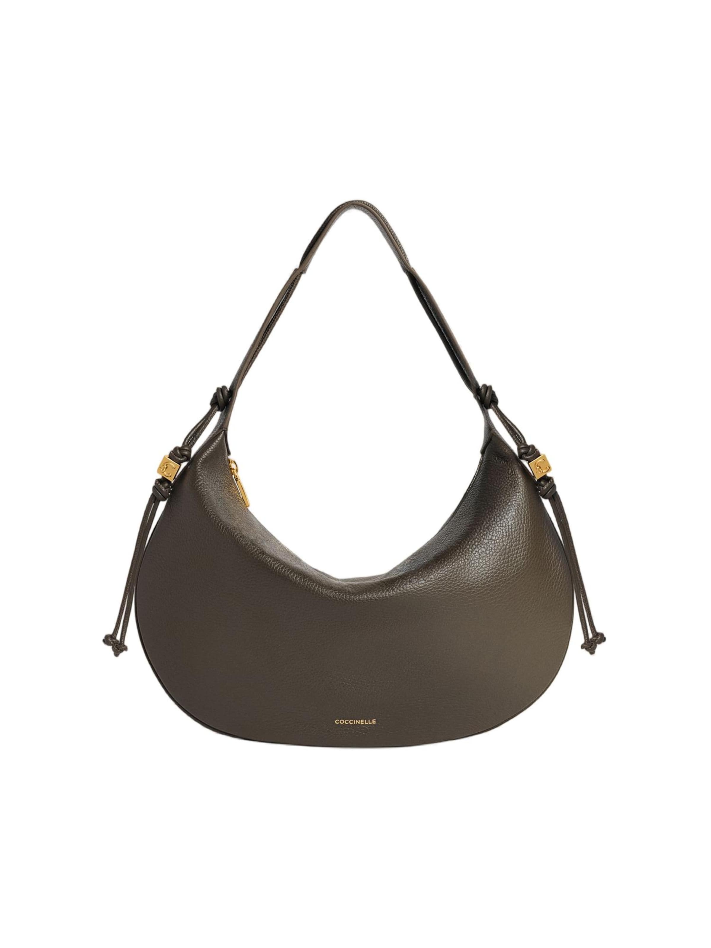 Coccinelle Schultertasche 'Thess 4'‌‌‌‌‌‌‌‌‌‌ in Grün: Vorderseite