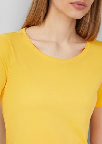 T-shirt s.Oliver en jaune
