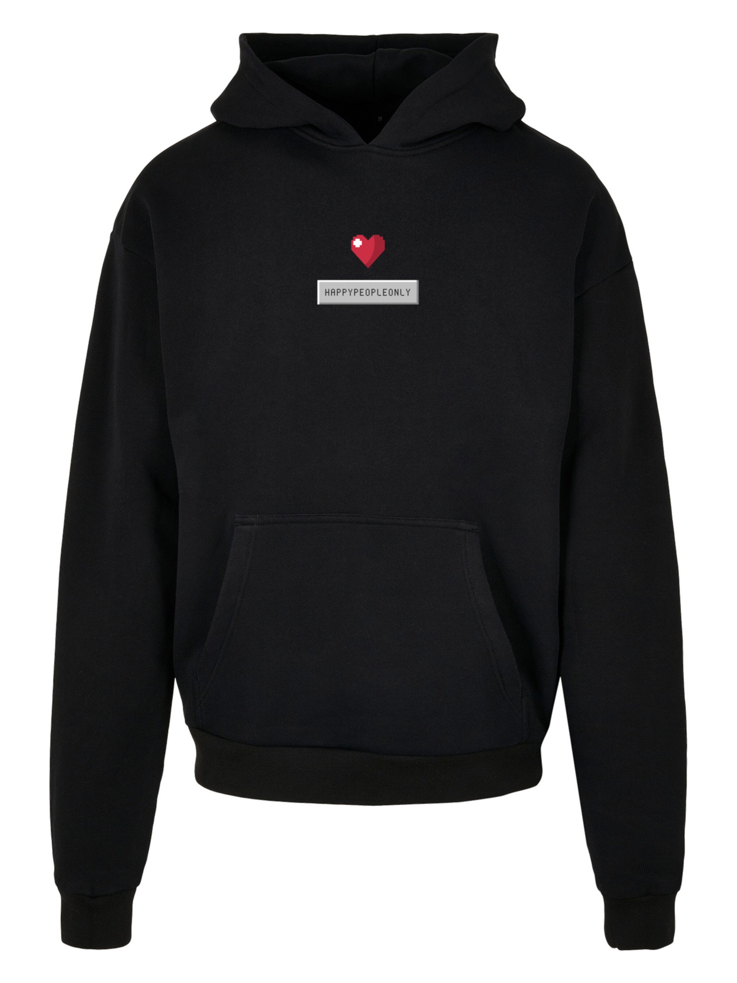 F4NT4STIC Sweatshirt in Schwarz: Vorderseite