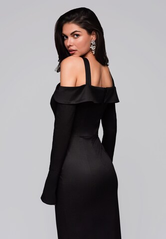 Ombre Avondjurk in Zwart
