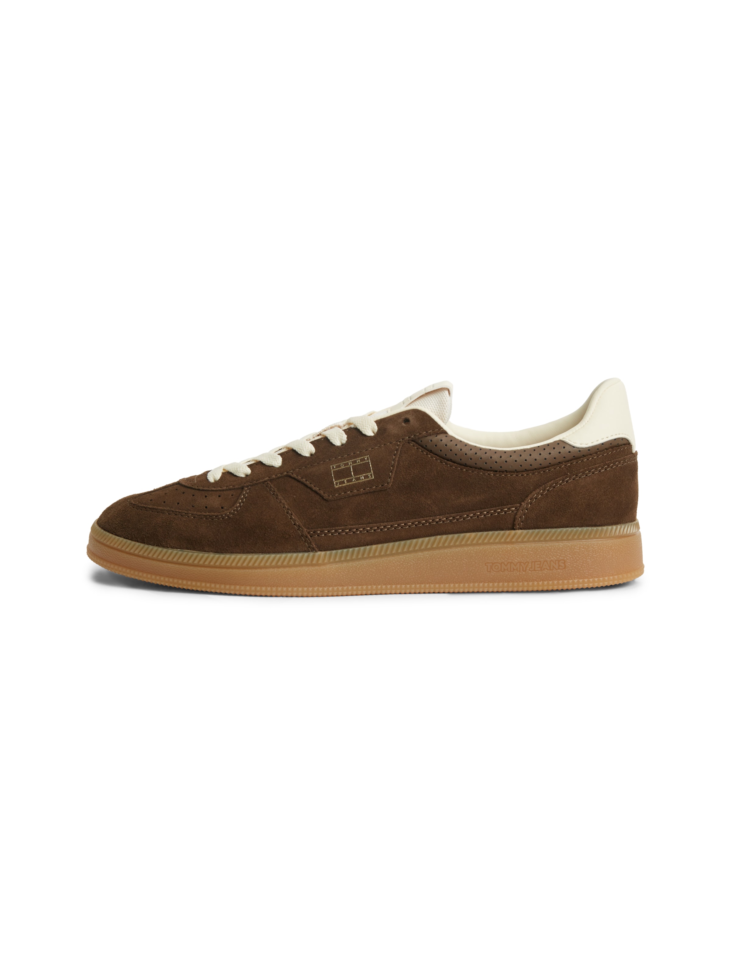 Tommy Jeans Sneakers 'The Greenwich' in Brown: front