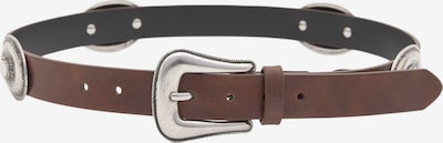 Pull&Bear Vyö koossa 75 värissä ruskea / hopea, Tuotenäkymä