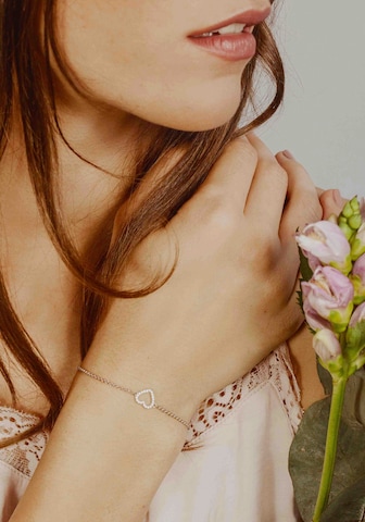 Bracelet 'Herz, Love Story' XENOX en argent : devant
